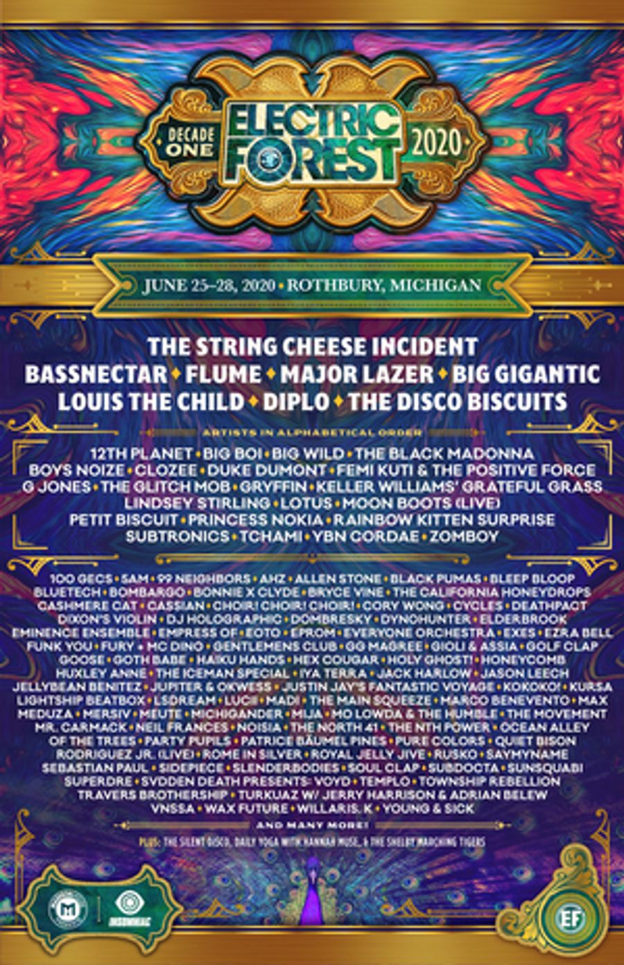 Flume, Major Lazer & More Announced for Electric Forest's 10th Anniversary  Image