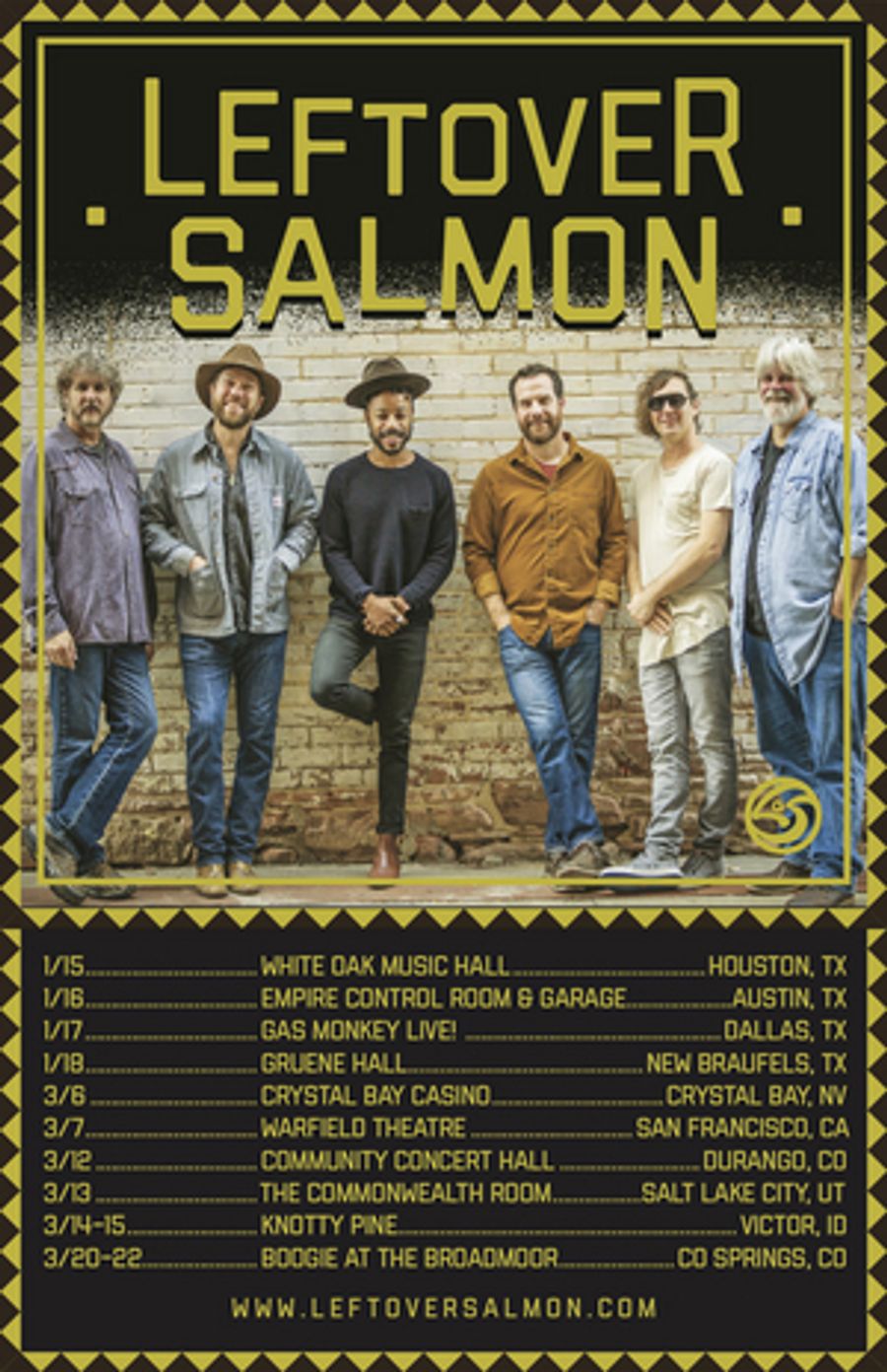 Leftover Salmon Announce Winter Tour Dates  Image
