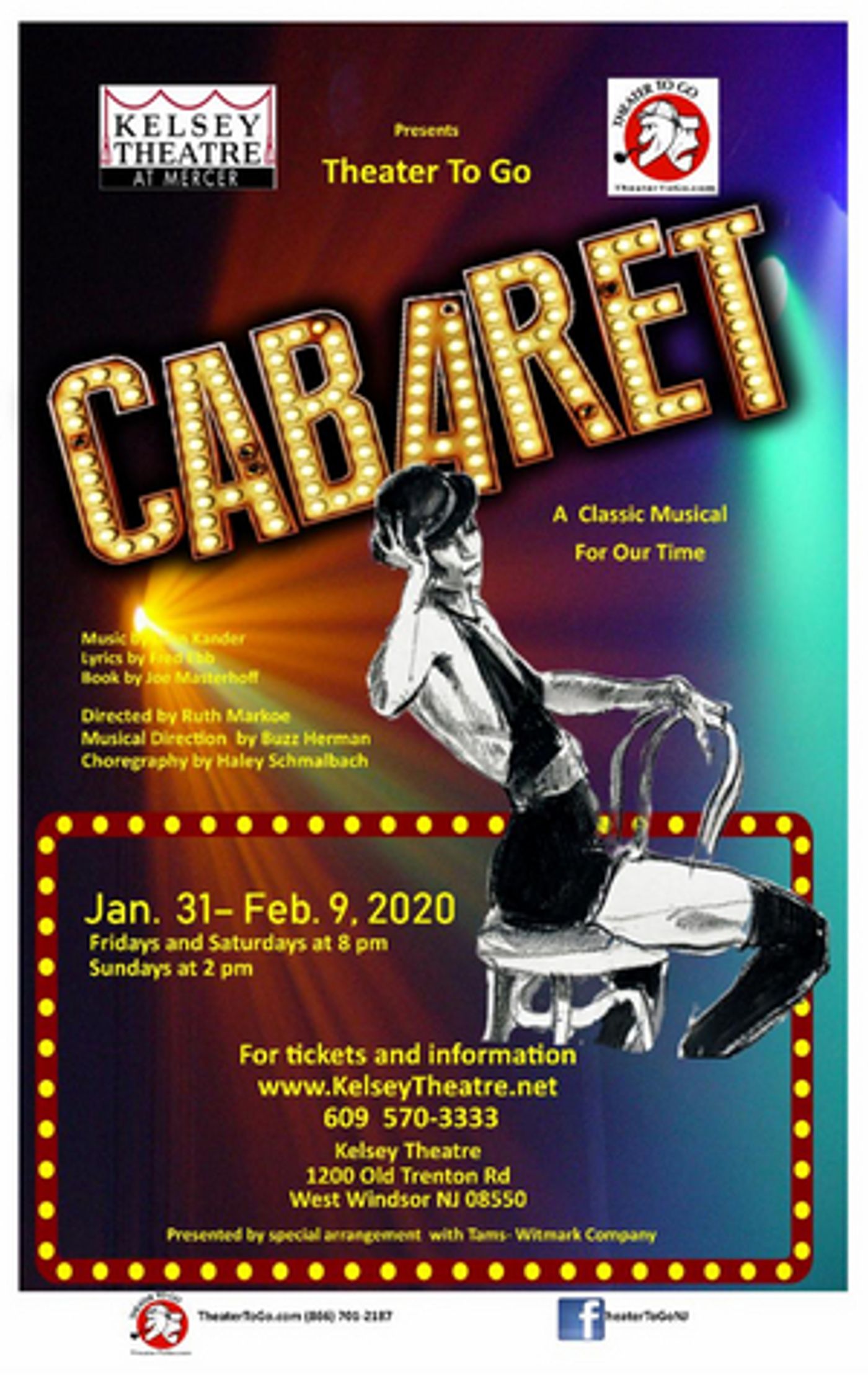 Theater to Go Presents CABARET Theater to Go Presents CABARET Image