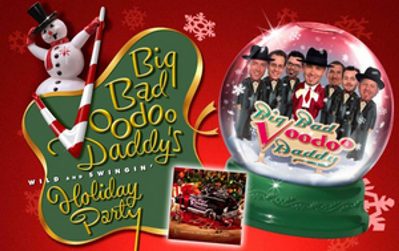 Patchogue Theatre for the Performing Arts Presents BIG BAD VOODOO DADDY'S WILD & SWINGIN' HOLIDAY PARTY  Image