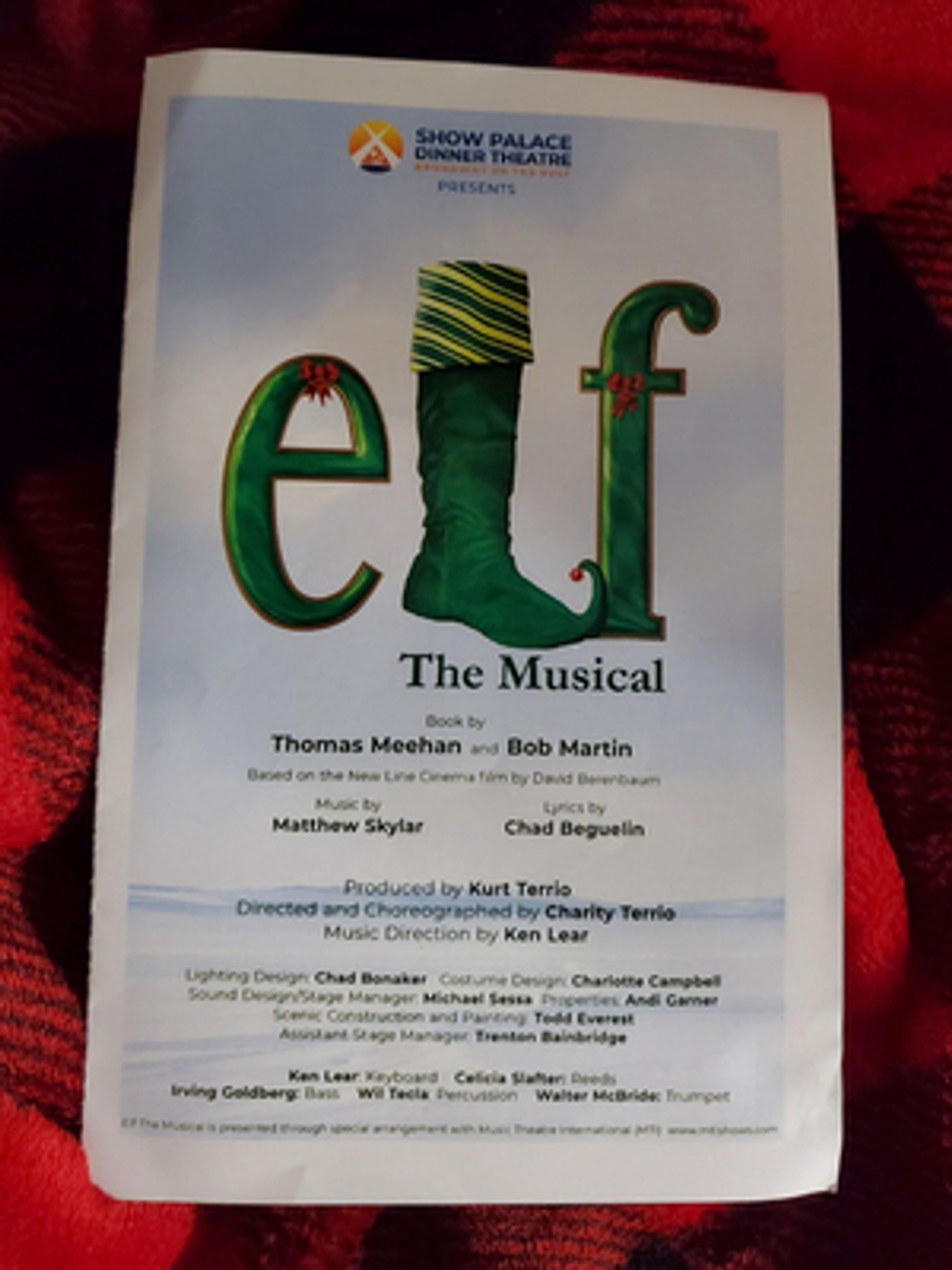 Review: ELF THE MUSICAL IS PERFECT START TO THE HOLIDAYS at Show Palace Dinner Theatre  Image