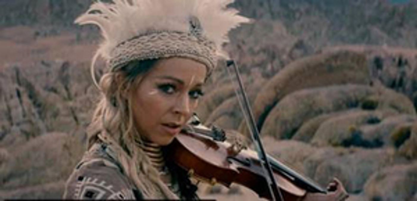 Lindsey Stirling Premieres 'We Three Gentlemen' Video Today Lindsey Stirling Premieres 'We Three Gentlemen' Video Today Image