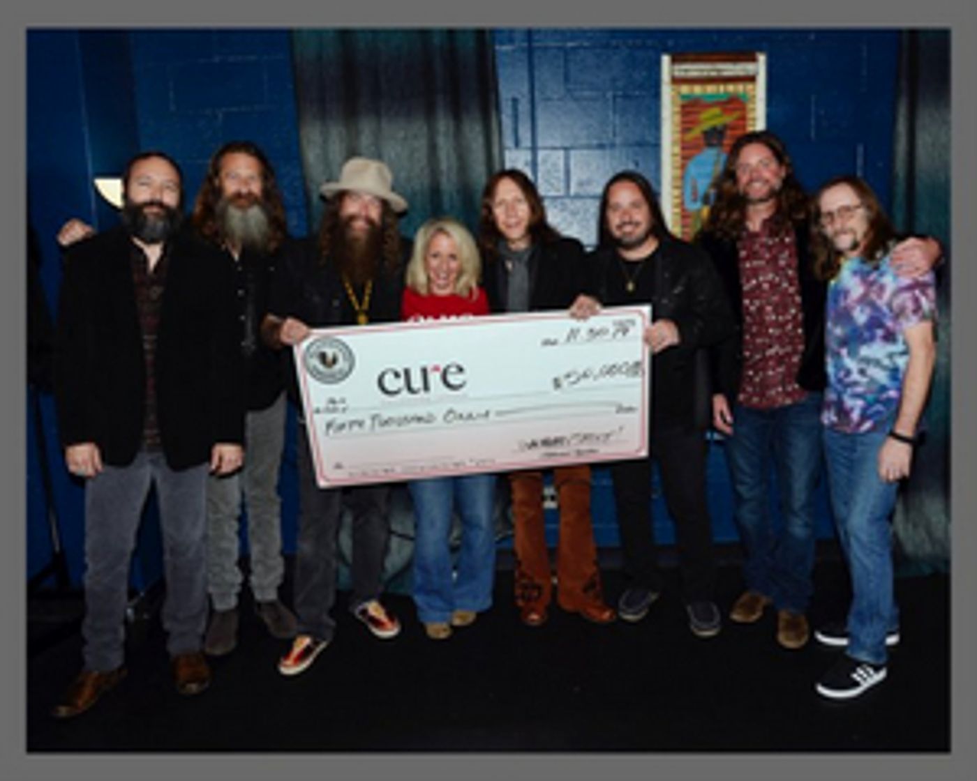 Blackberry Smoke Donates $50,000 to CURE Childhood Cancer Blackberry Smoke Donates $50,000 to CURE Childhood Cancer Image