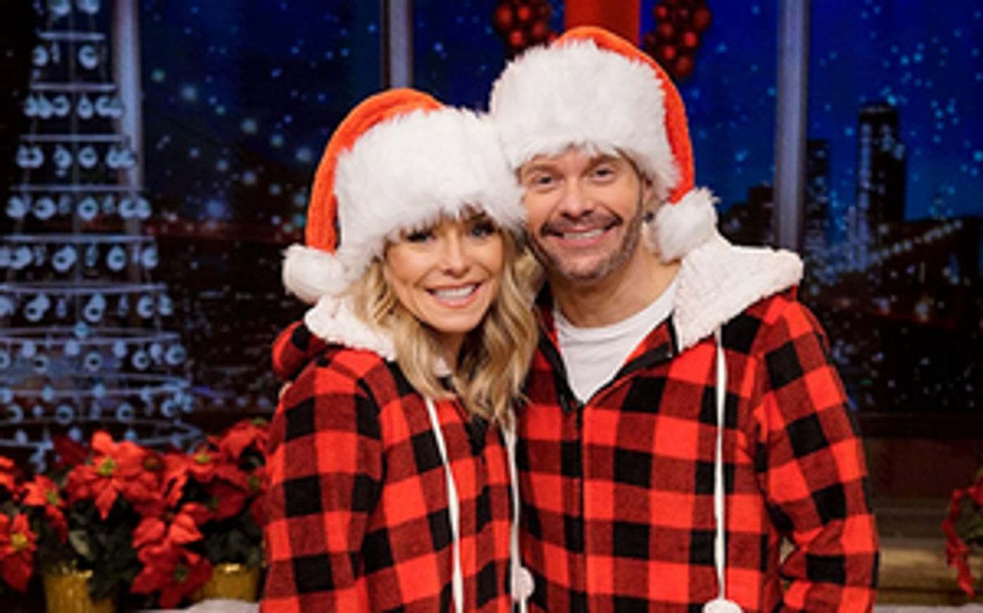 LIVE WITH KELLY AND RYAN Rings in the 2019 Holiday Season LIVE WITH KELLY AND RYAN Rings in the 2019 Holiday Season Image