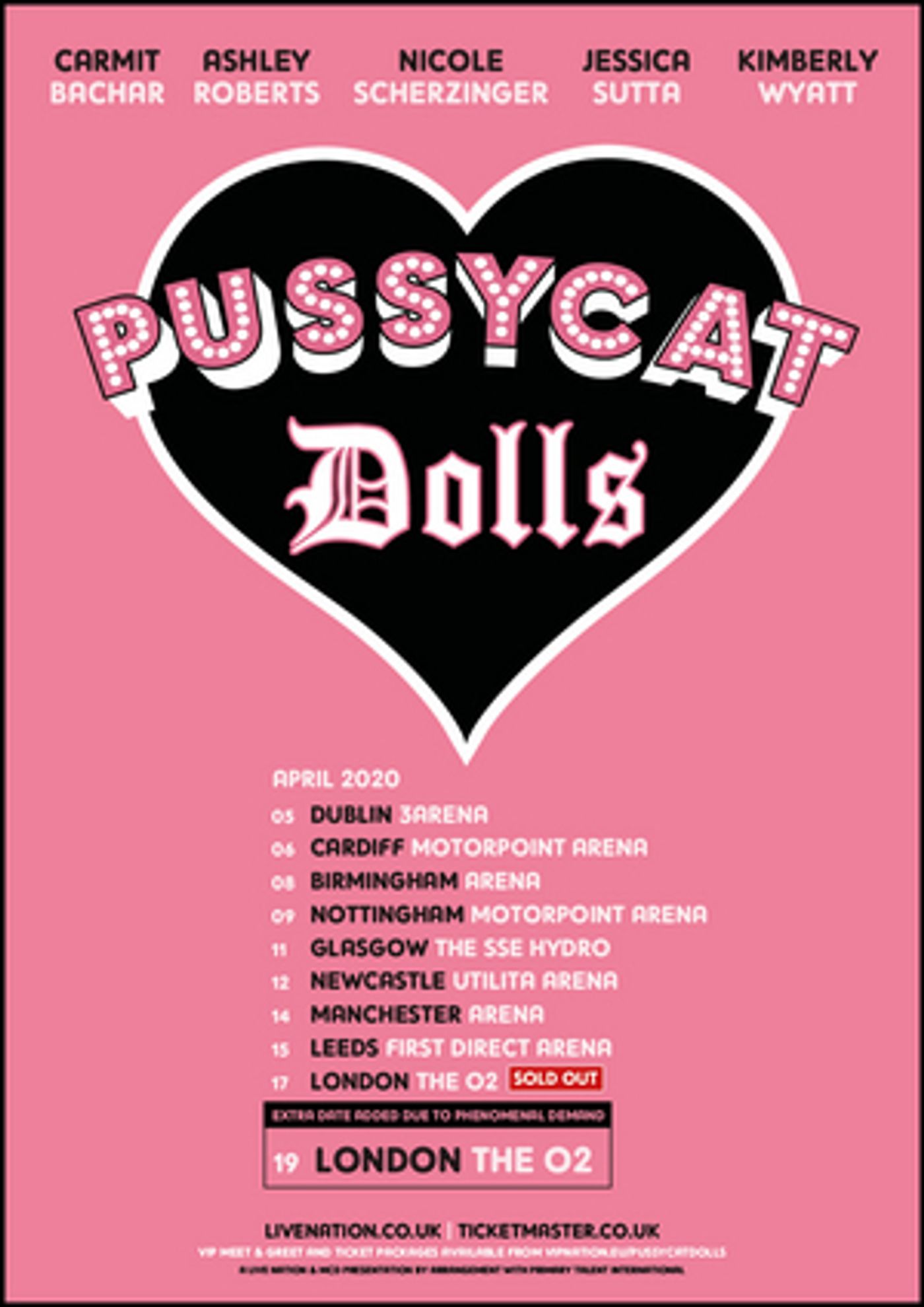 Pussycat Dolls Announce Second London Date Due to Demand Pussycat Dolls Announce Second London Date Due to Demand Image