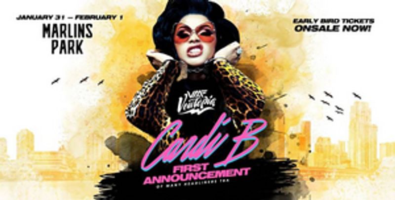 Cardi B to Headline Inaugural Vewtopia Music Festival Image