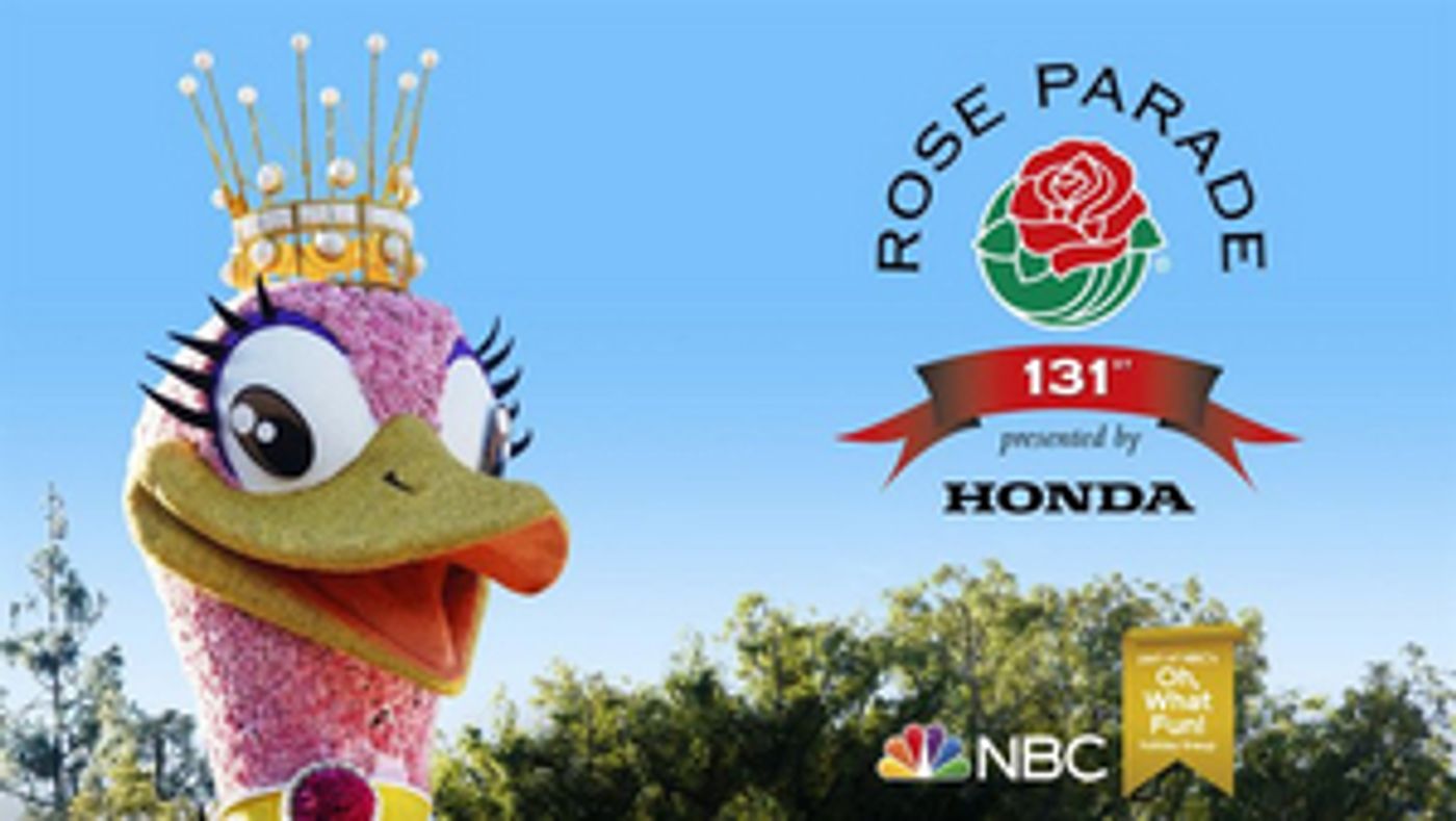 NBC to Air Live Telecast of 131ST ROSE PARADE  Image