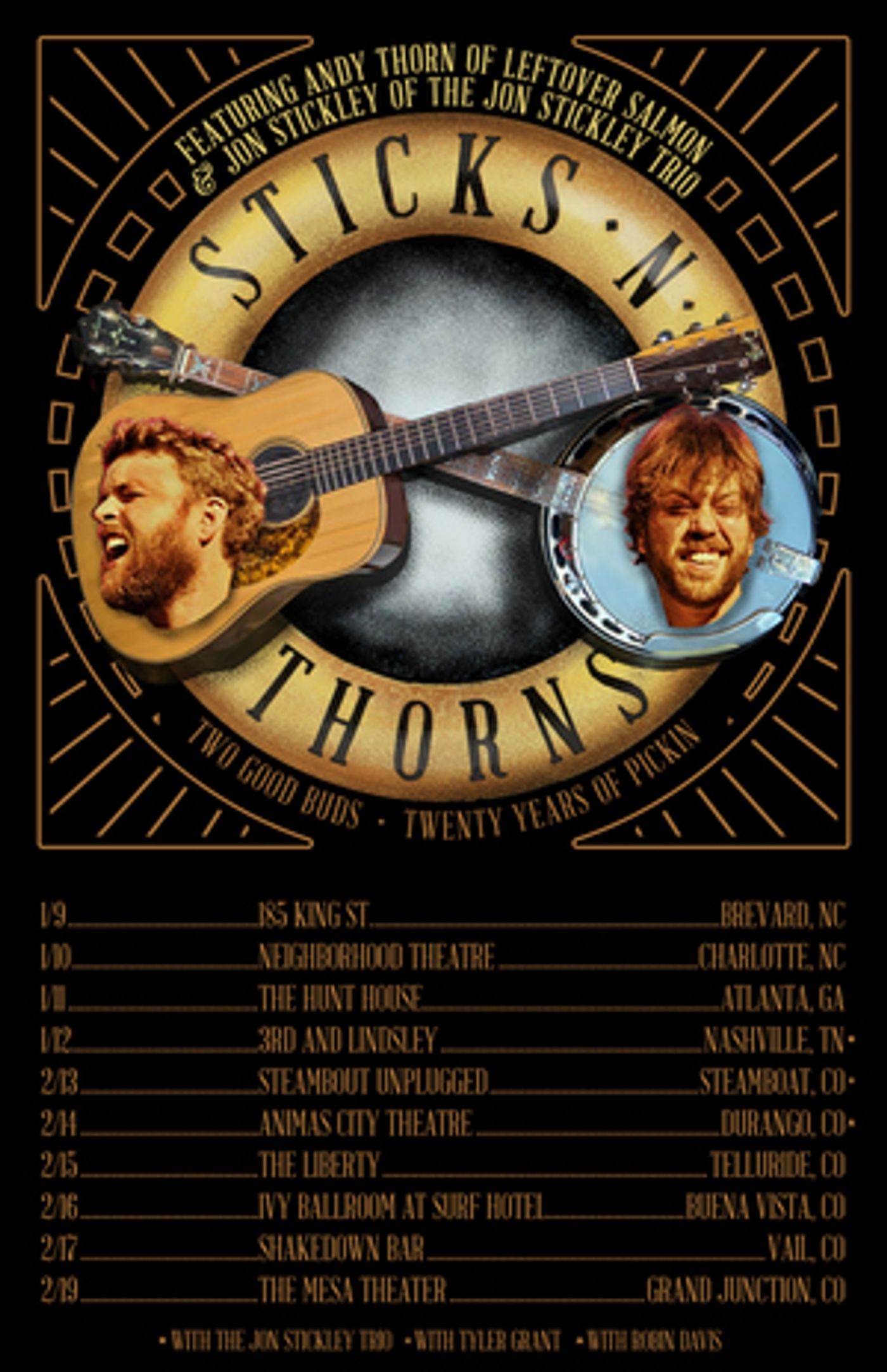 Sticks N' Thorns to Head Out on Tour in Winter 2020 Sticks N' Thorns to Head Out on Tour in Winter 2020 Image