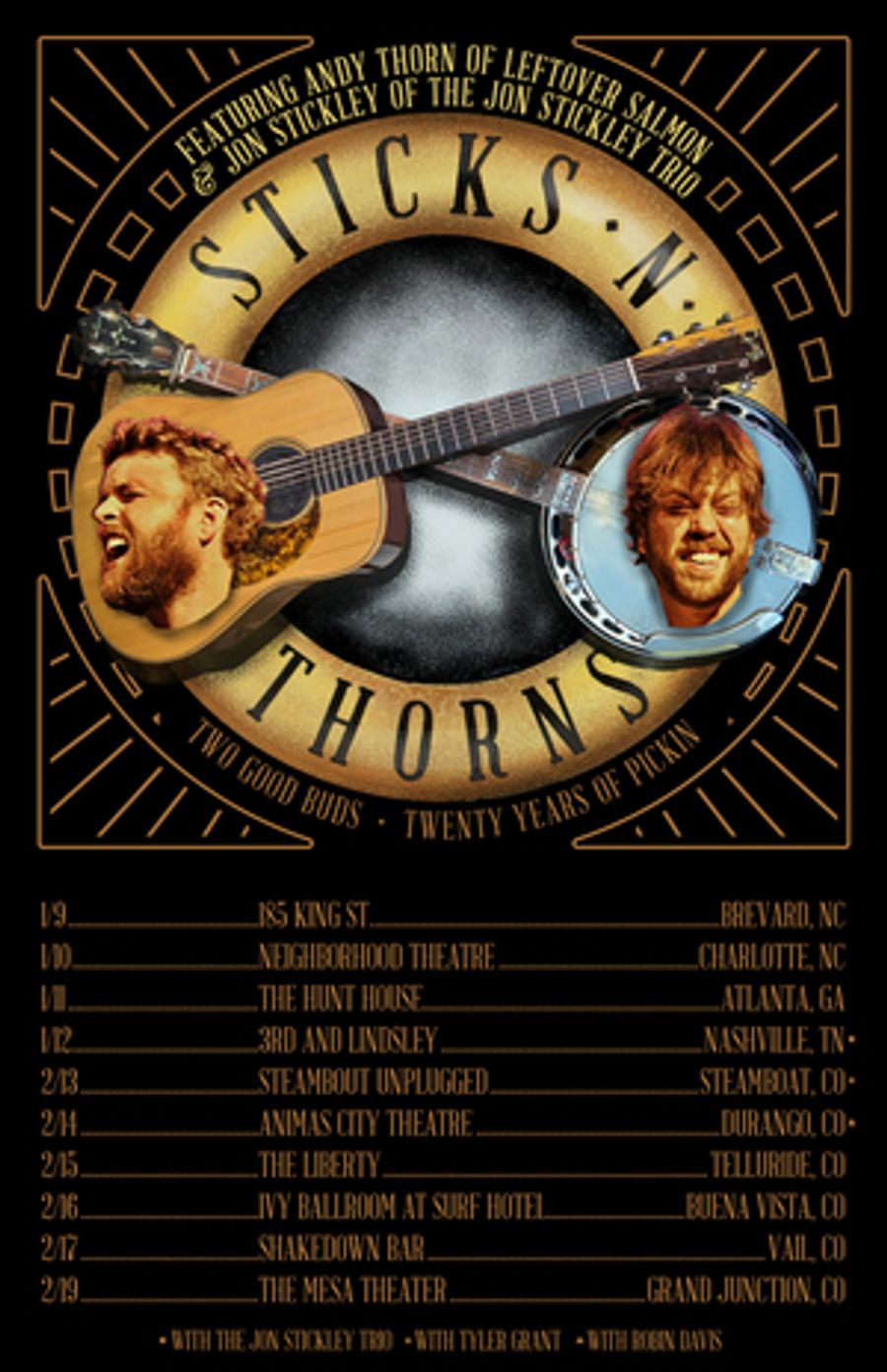 Sticks N' Thorns to Head Out on Tour in Winter 2020  Image