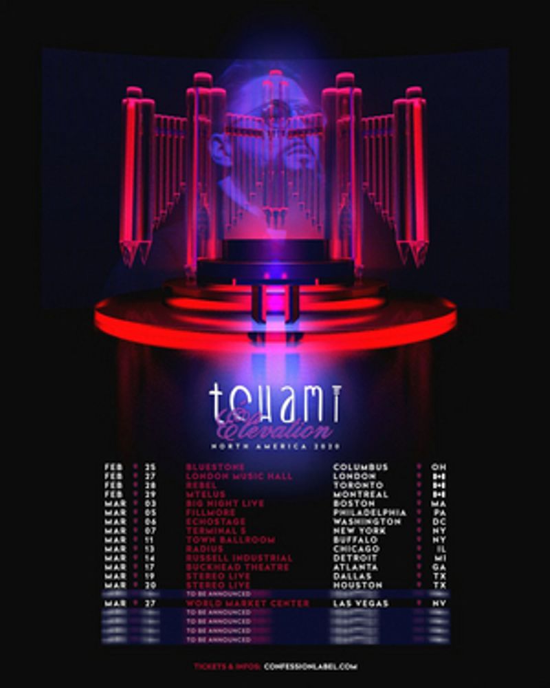 Tchami Unveils 2020 North American Tour 'Elevation' Image
