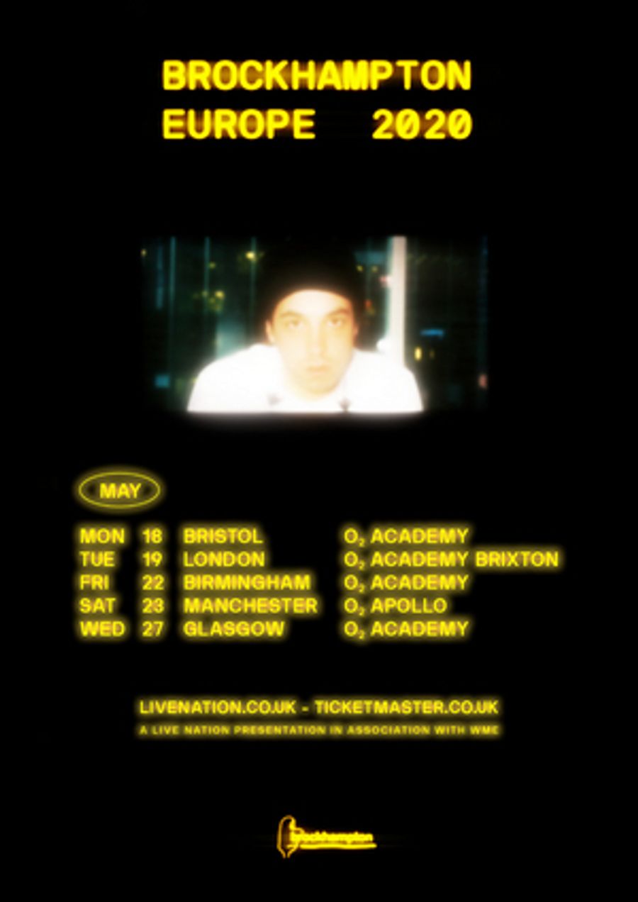Brockhampton Announces Headlining European Tour Image