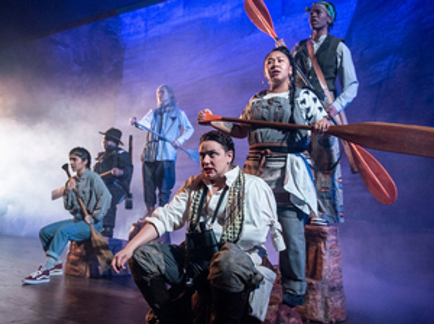 New Modes of Representation Forcing Reexamination of Oldtime Heroes: MEN ON BOATS at Baltimore Center Stage  Image