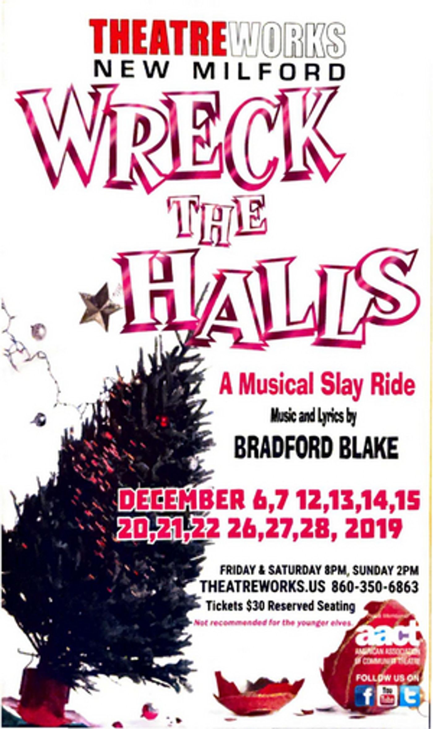 Review: WRECK THE HALLS 'Sleighs' At TheatreWorks New Milford  Image