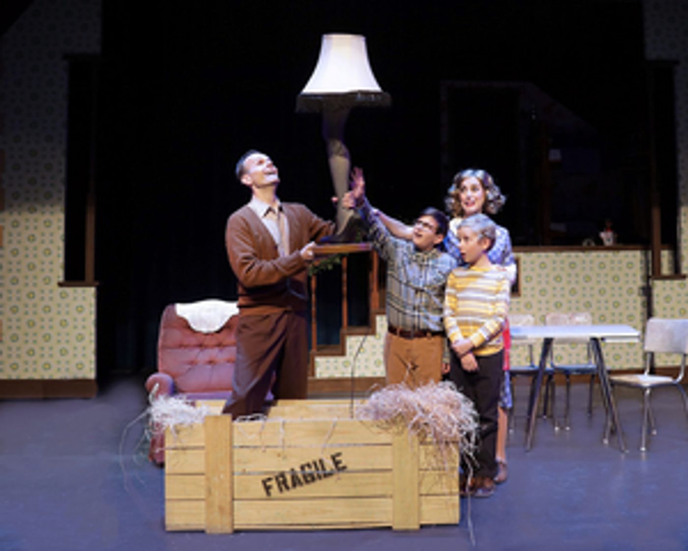 Review: A CHRISTMAS STORY: THE MUSICAL at Des Moines Playhouse: A Tale of Two Christmas Stories Part 2  Image