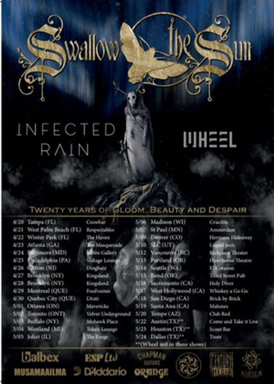 Swallow The Sun Announce North American Headline Tour  Image