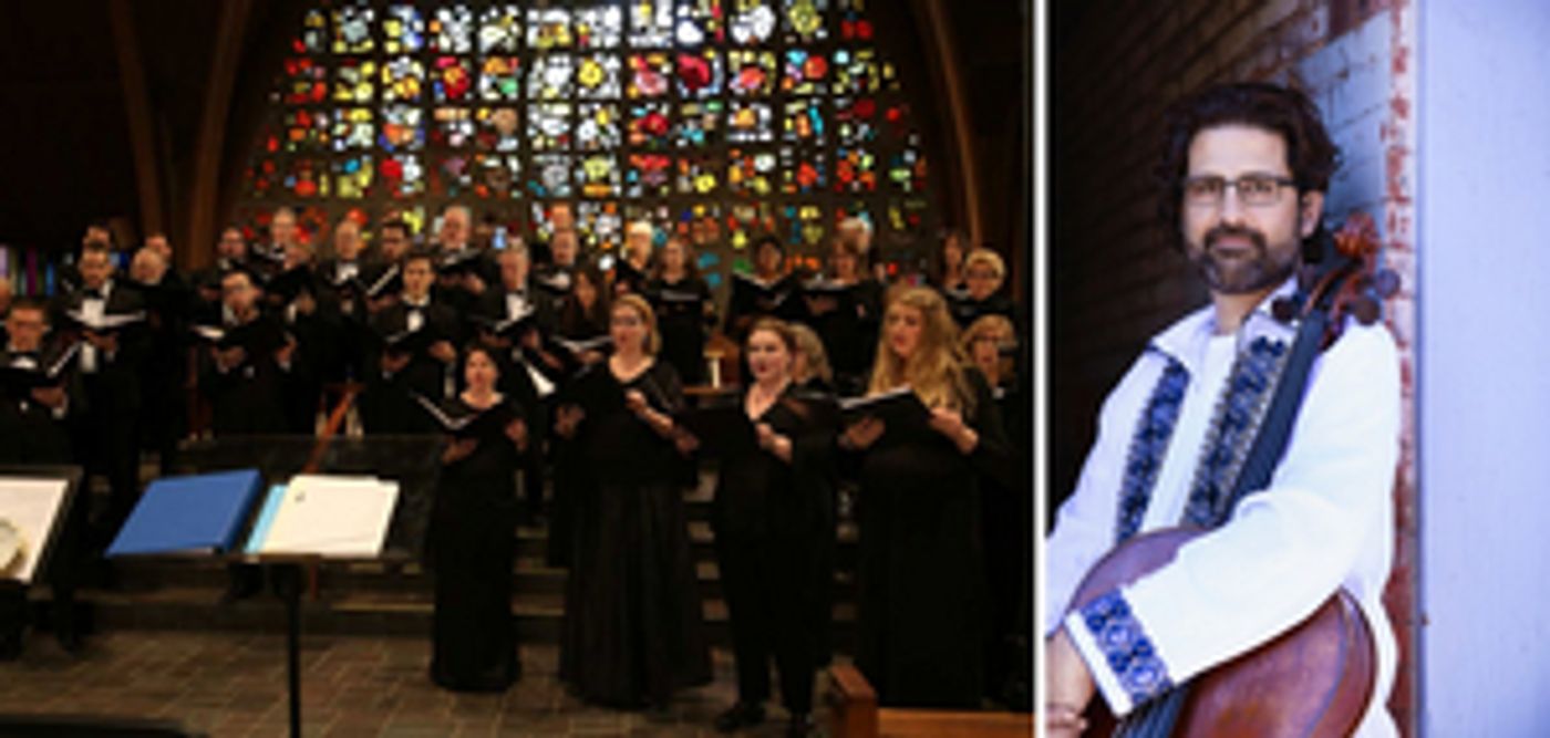 Handel Choir Of Baltimore to Present Cellist Amit Peled In World Premiere Concerto By Joshua Bornfield Handel Choir Of Baltimore to Present Cellist Amit Peled In World Premiere Concerto By Joshua Bornfield Image