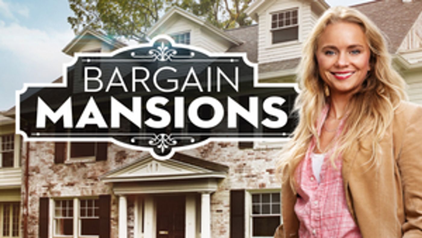 HGTV Orders a New Season of BARGAIN MANSIONS HGTV Orders a New Season of BARGAIN MANSIONS Image