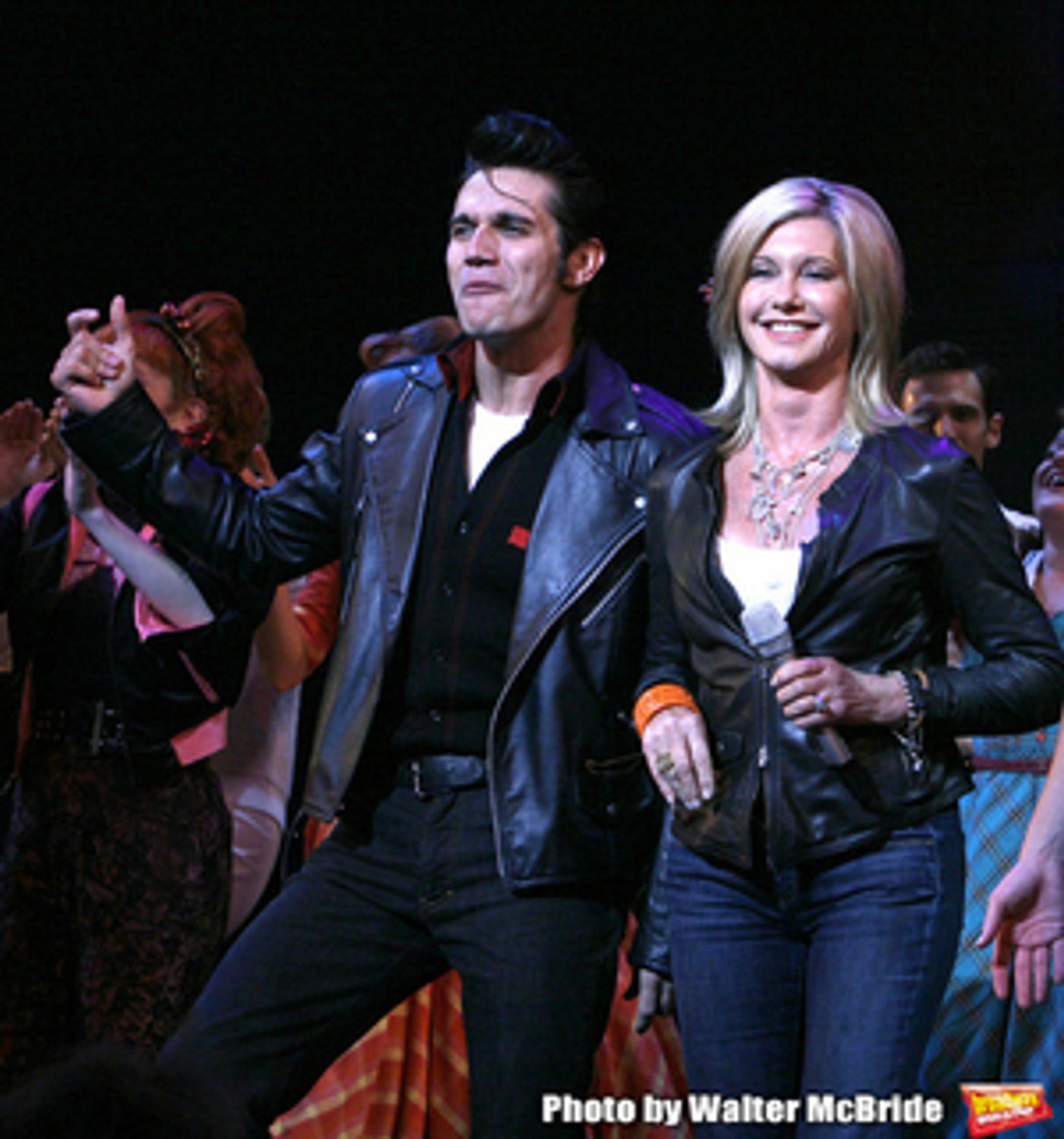 Auction Winner Returns GREASE Jacket To Olivia Newton-John Auction Winner Returns GREASE Jacket To Olivia Newton-John Image