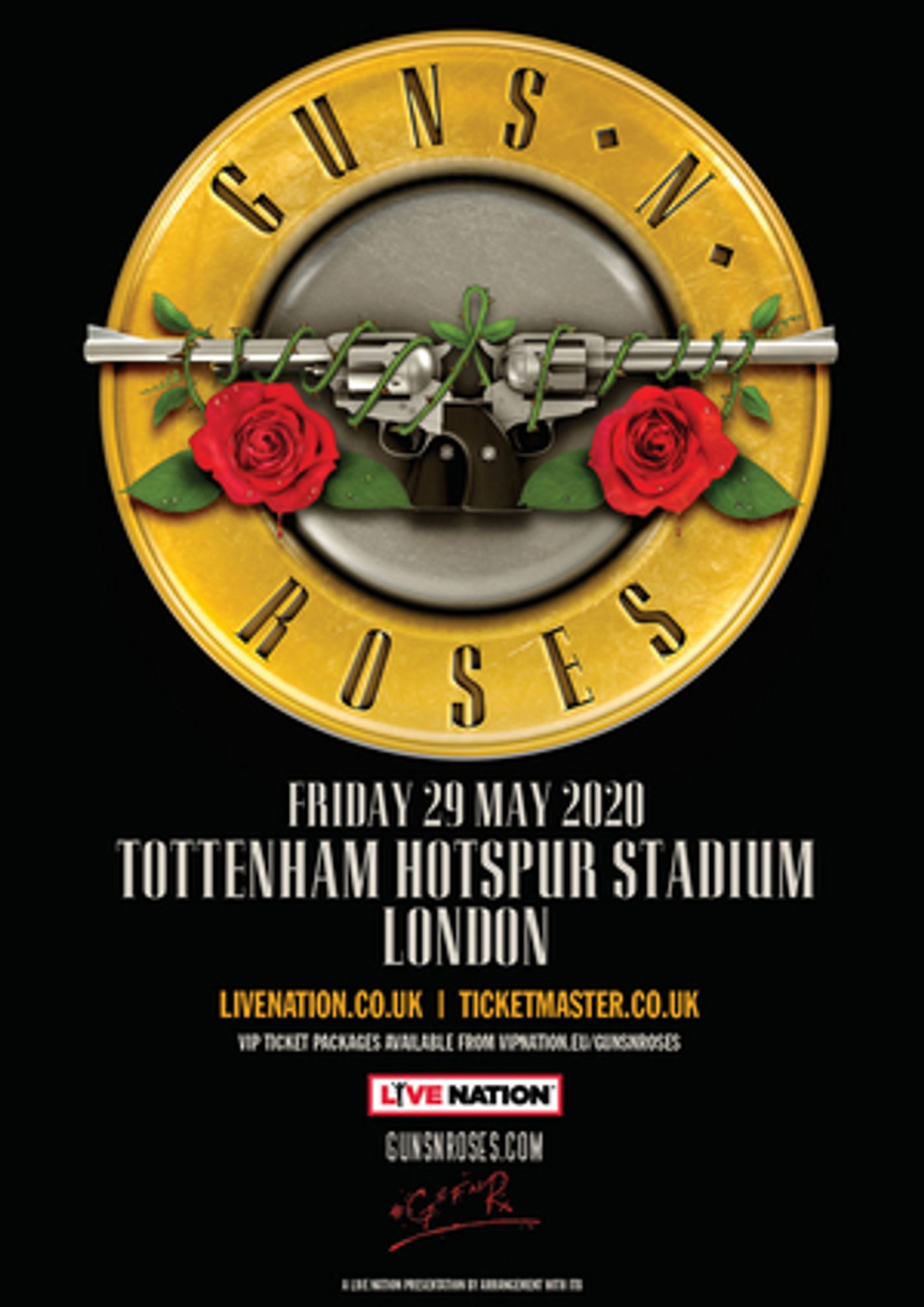 Guns N' Roses Return To Europe With 2020 Tour Guns N' Roses Return To Europe With 2020 Tour Image