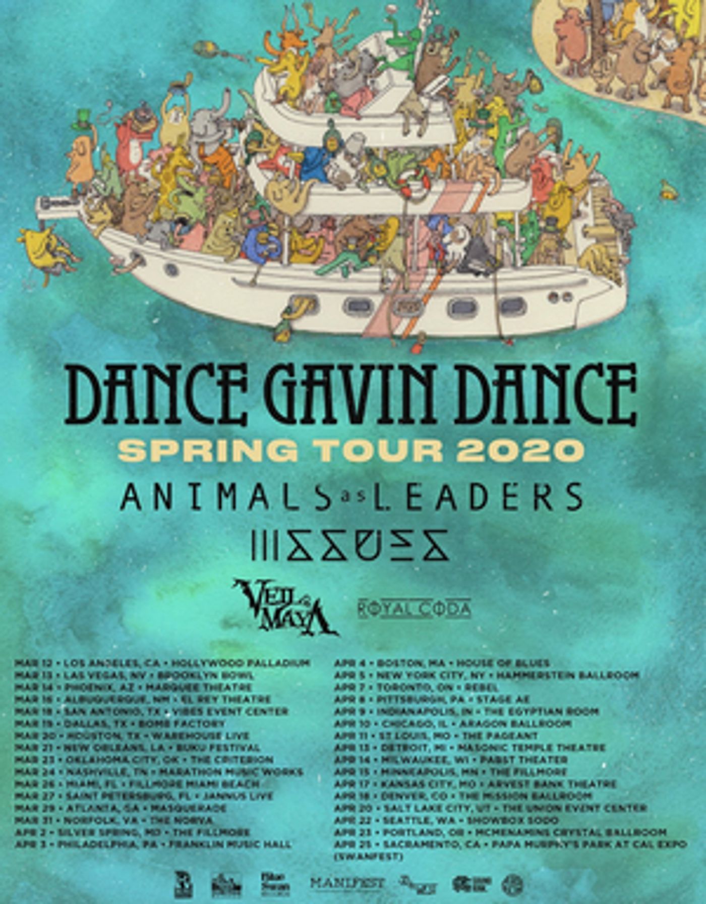 Issues Announce Spring 2020 Tour With Dance Gavin Dance  Image