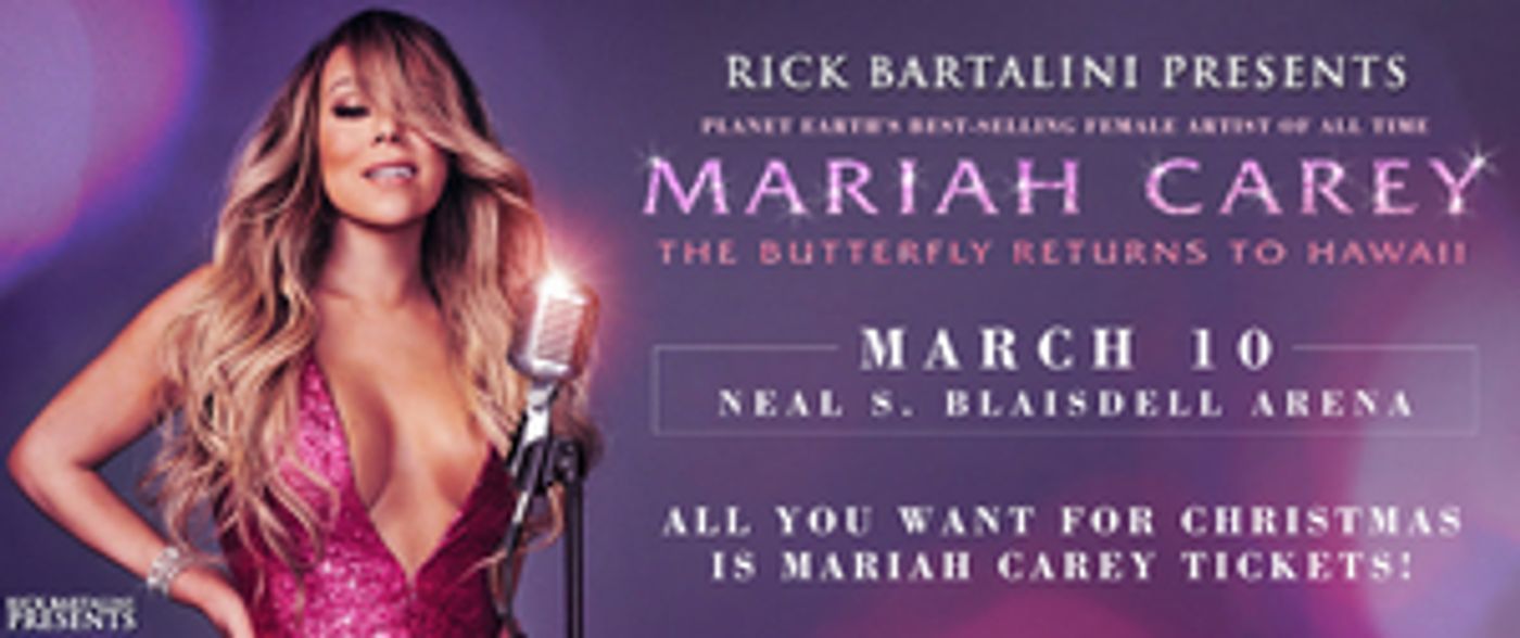 Global Music Icon Mariah Carey Returns To Honolulu This March Global Music Icon Mariah Carey Returns To Honolulu This March Image