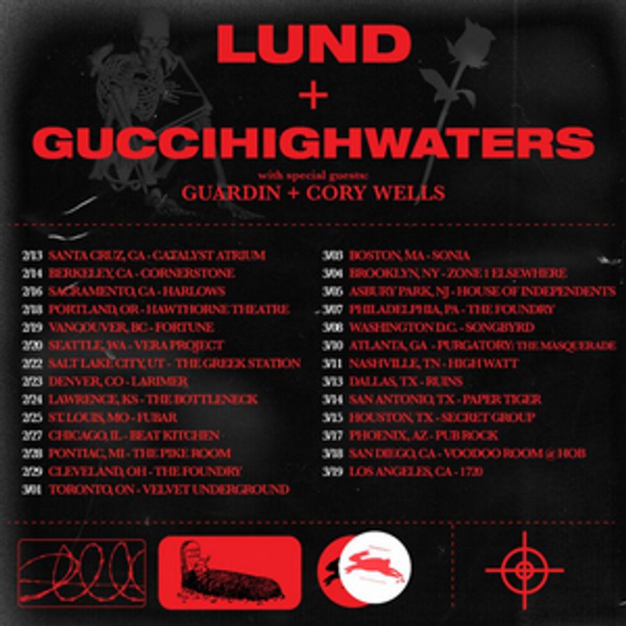 Cory Wells Announces Tour with Lund & Guccihighwaters  Image