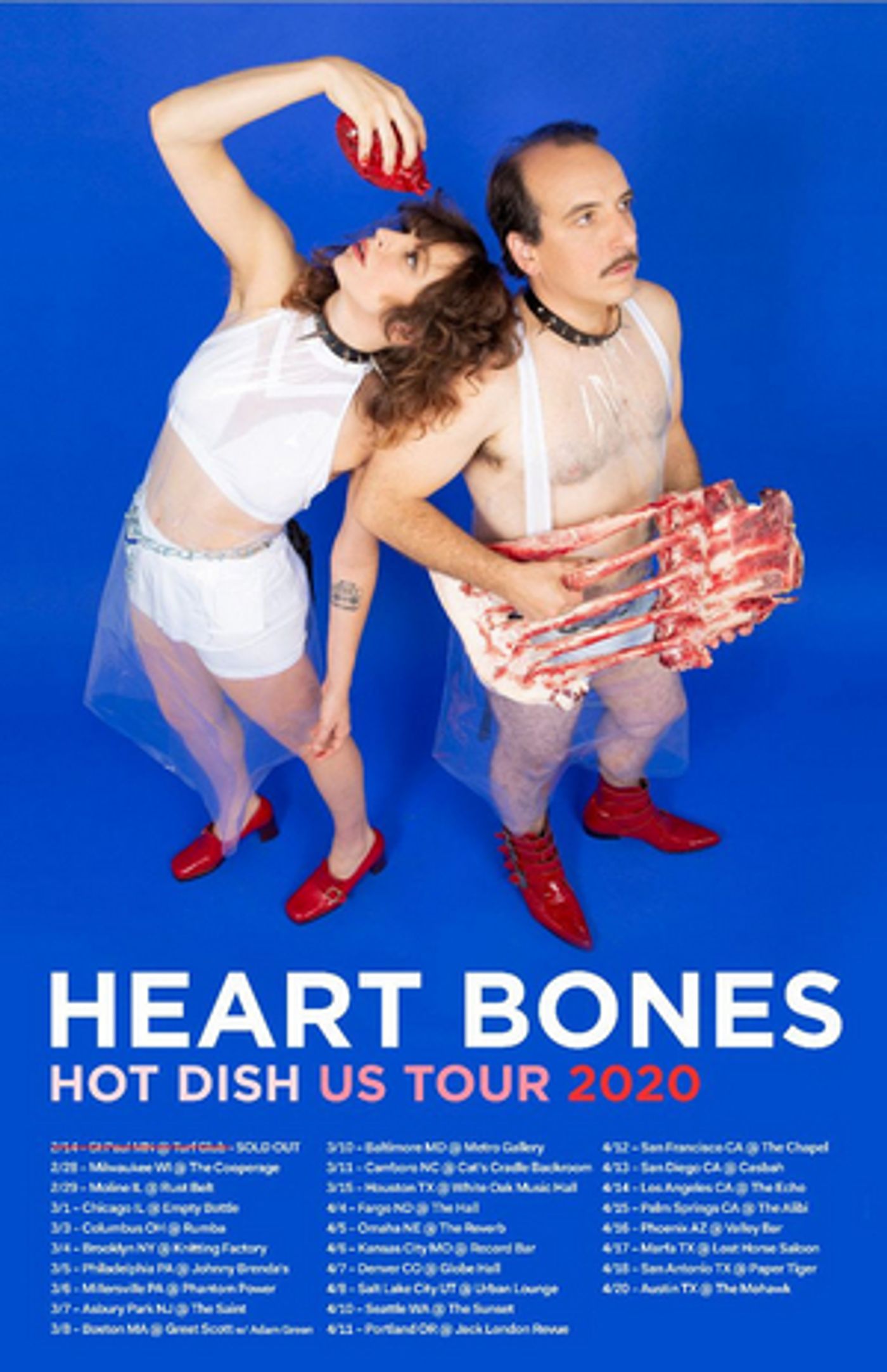 Heart Bones Announce 2020 US Tour Heart Bones Announce 2020 US Tour Image