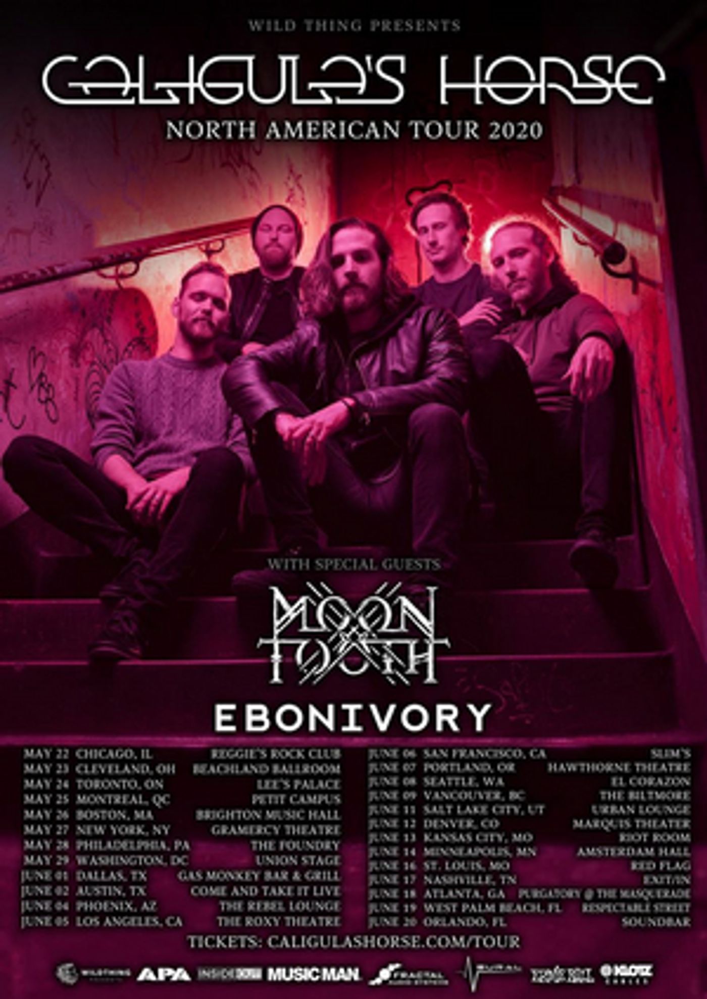 Ebonivory Announce 2020 US Tour Dates Ebonivory Announce 2020 US Tour Dates Image