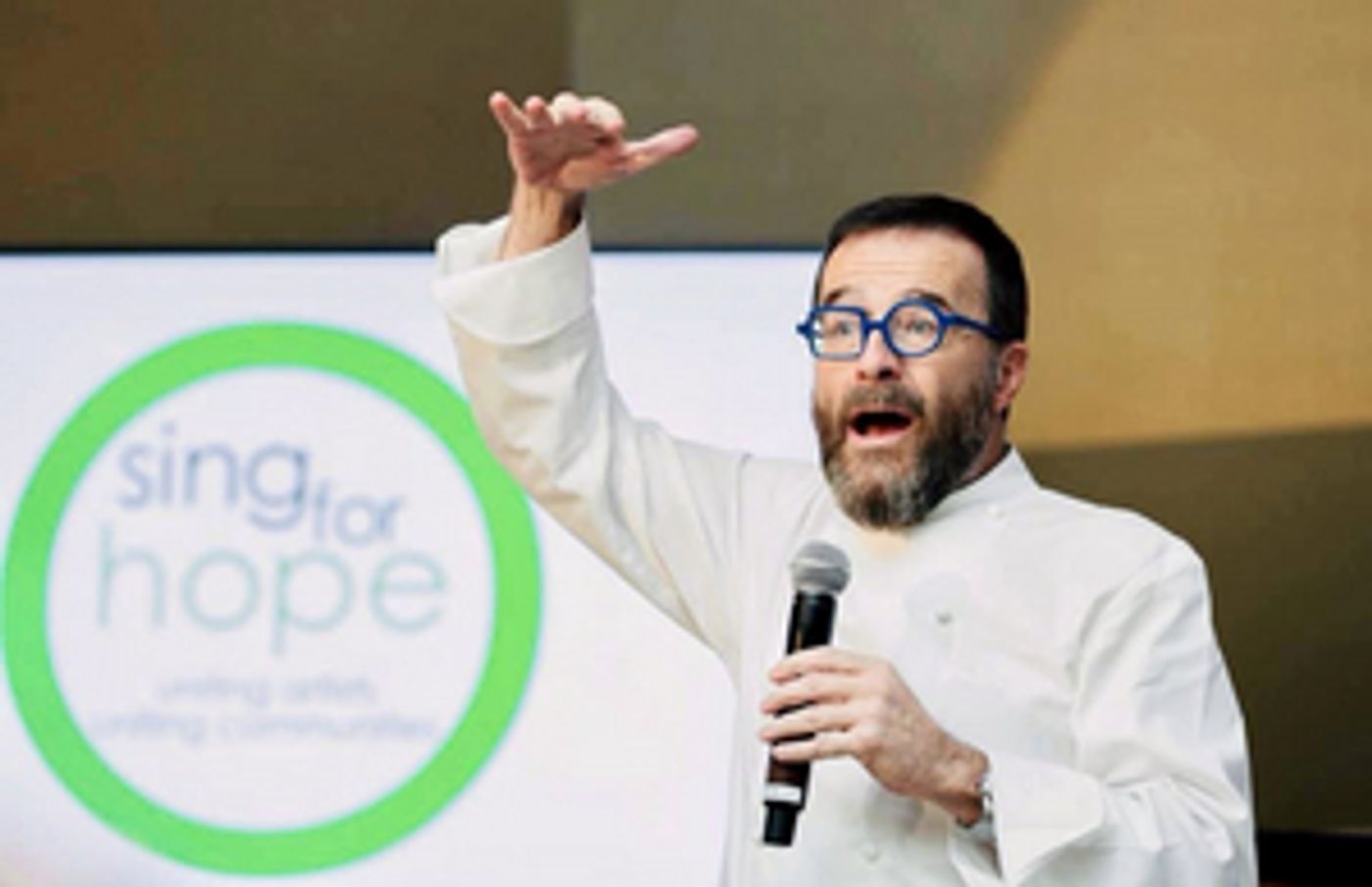Photo Flash: Forever Gourmet Names 'Sing For Hope' As Cultural Animator, Beneficiary Of Michelin Star Chef's Events  Image