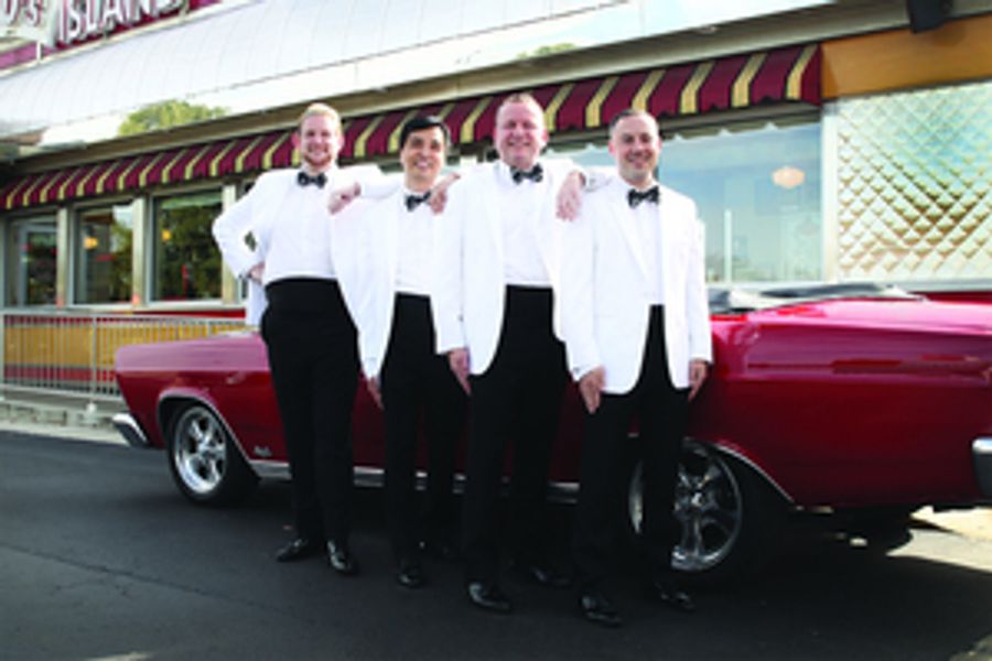 FOREVER PLAID Brings the 1950s Back to Stagecrafters Image