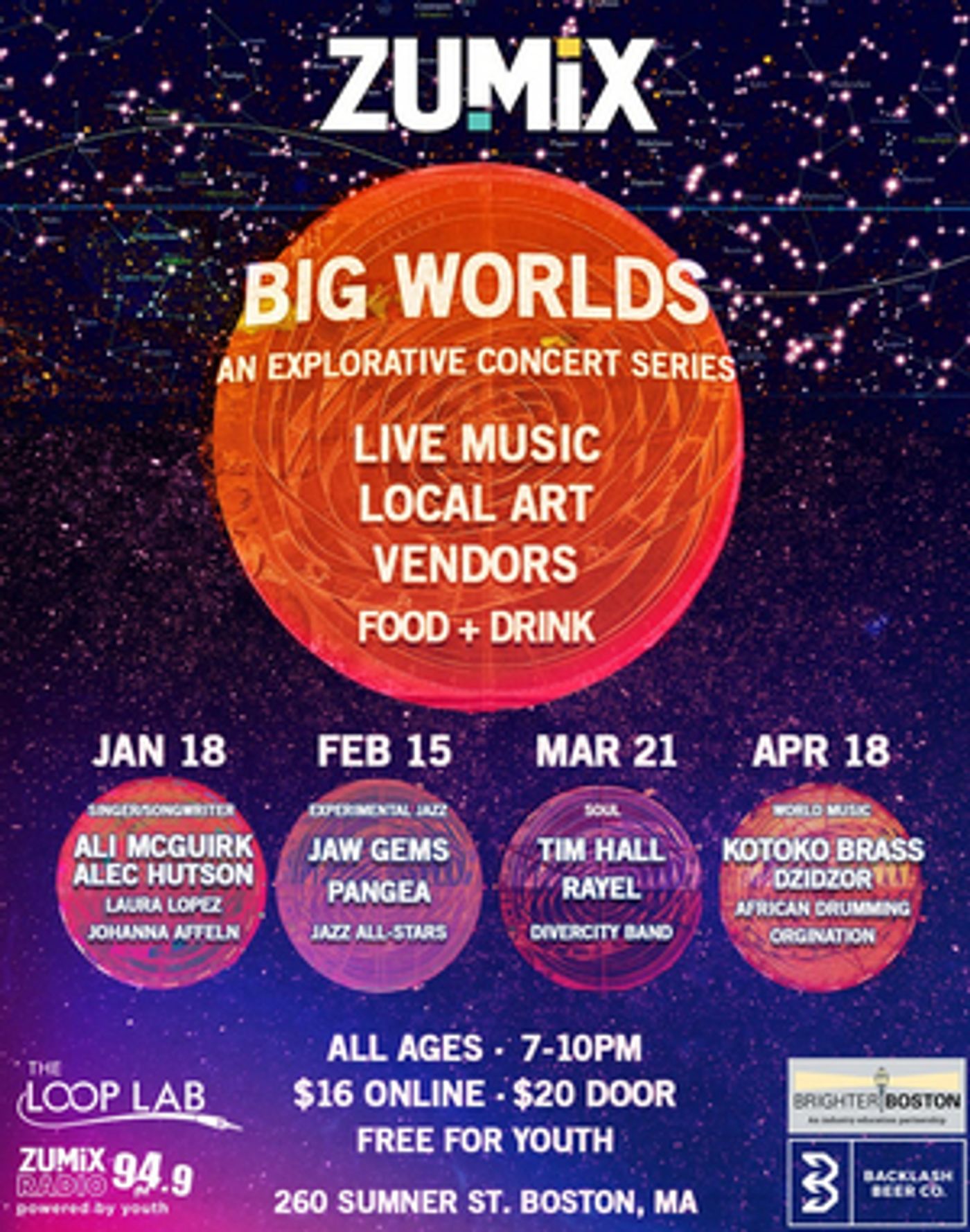 ZUMIX Presents Big Worlds ZUMIX Presents Big Worlds Image