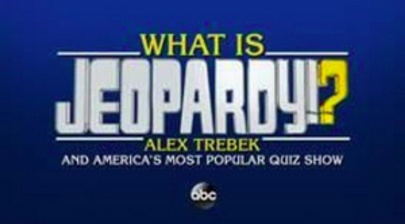 ABC to Present WHAT IS JEOPARDY!? ALEX TREBEK AND AMERICA'S MOST POPULAR QUIZ SHOW  Image