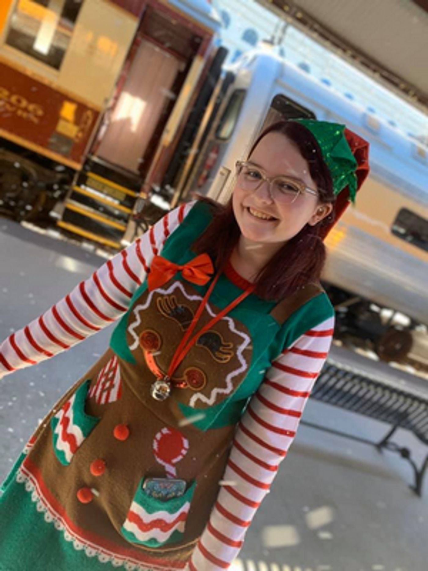 BWW Blog: Elf on a Shelf? More Like Elf on a Train!  Image