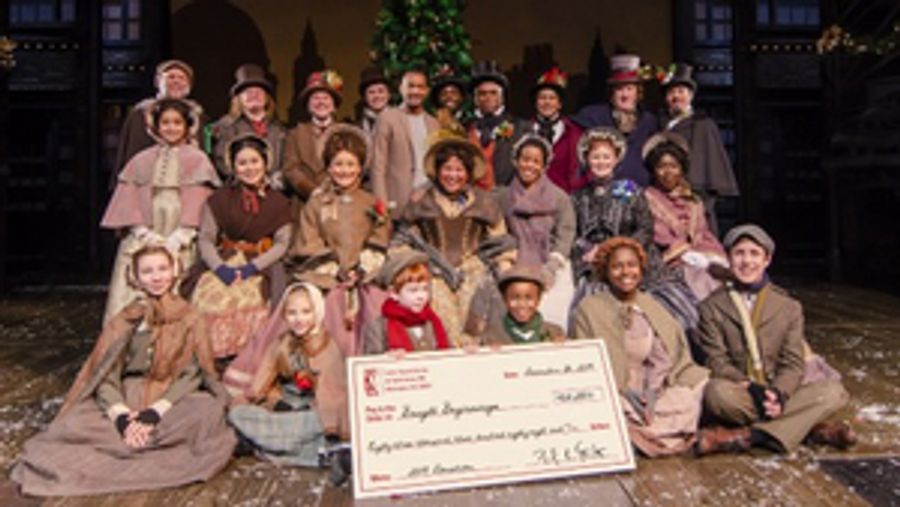 The Company of A CHRISTMAS CAROL at Ford's Theatre Raised +$83k for D.C.'s Bright Beginnings Image