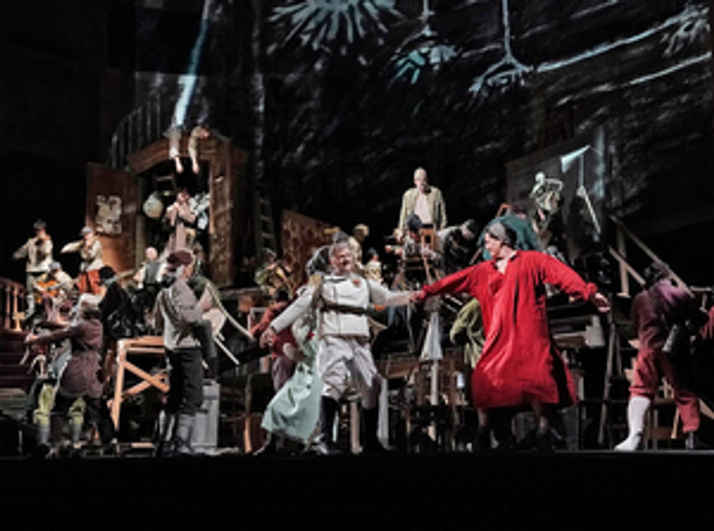 Review: Met Audiences Learn to Love WOZZECK in Kentridge Production, with Mattei, Led by Nezet-Seguin  Image
