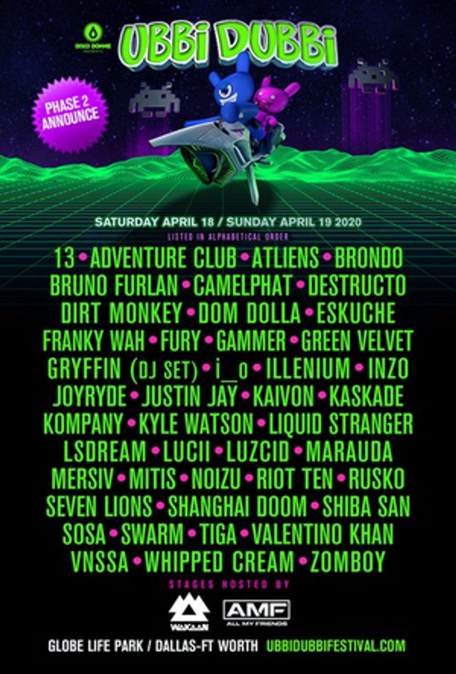 Disco Donnie Presents Reveals Ubbi Dubbi Festival Phase 2 Line Up Image