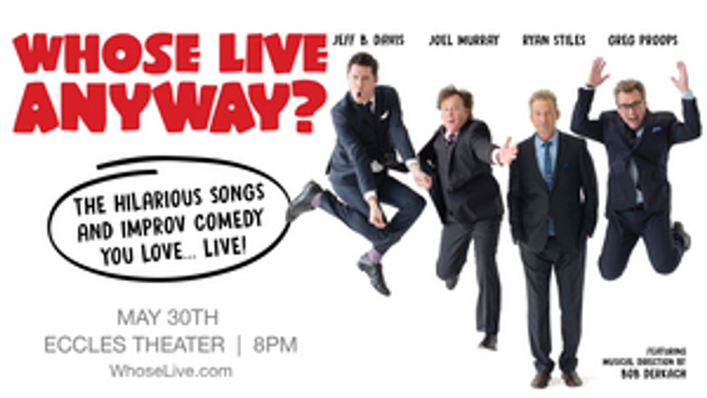 Live At The Eccles Announces WHOSE LIVE ANYWAY? Live At The Eccles Announces WHOSE LIVE ANYWAY? Image