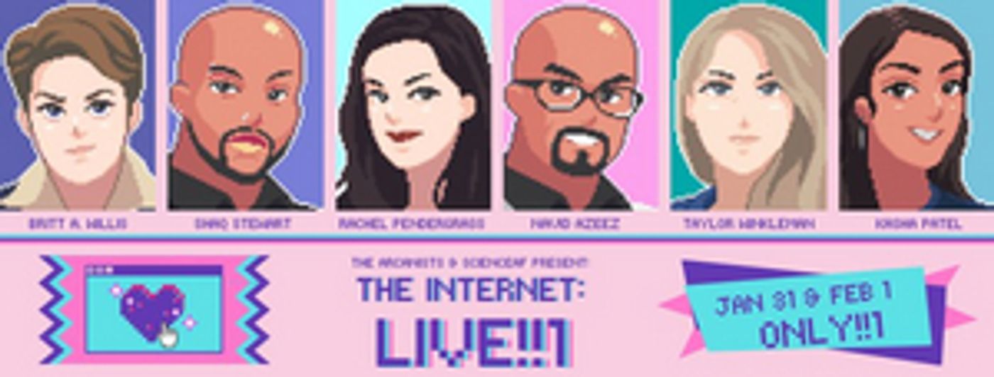 The Arcanists in Co-Production With Science Art Fusion Have Announced Live Comedy Game Show THE INTERNET: LIVE!!1'  Image