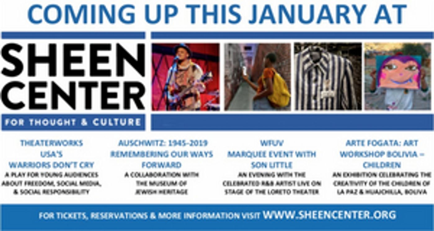 The Sheen Center Releases Upcoming Schedule  Image