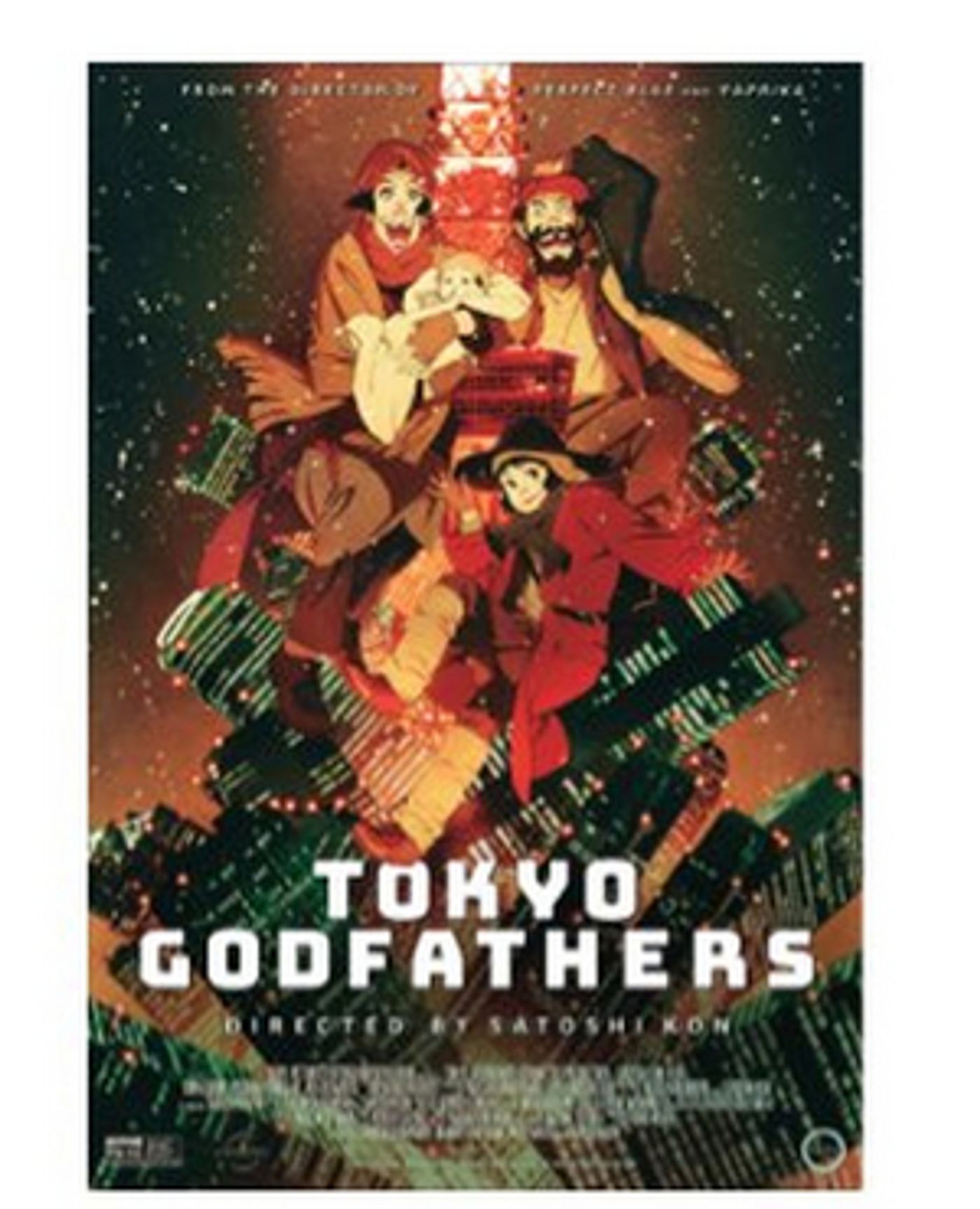 Satoshi Kon's TOKYO GODFATHERS Comes to Theaters Nationwide on March 9 and 11  Image
