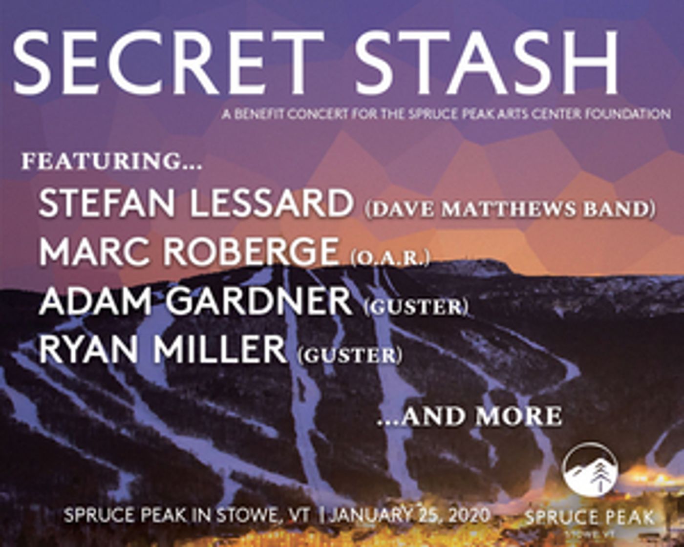 Spruce Peak Performing Arts Presents Stefan Lessard from Dave Matthews Band and His 'Secret Stash'  Image