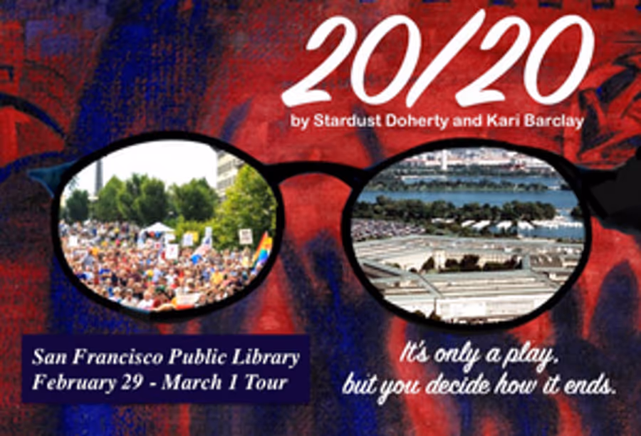 20/20: A Presidential Re-Election Play Where You Decide The Future Begins Next Month Image