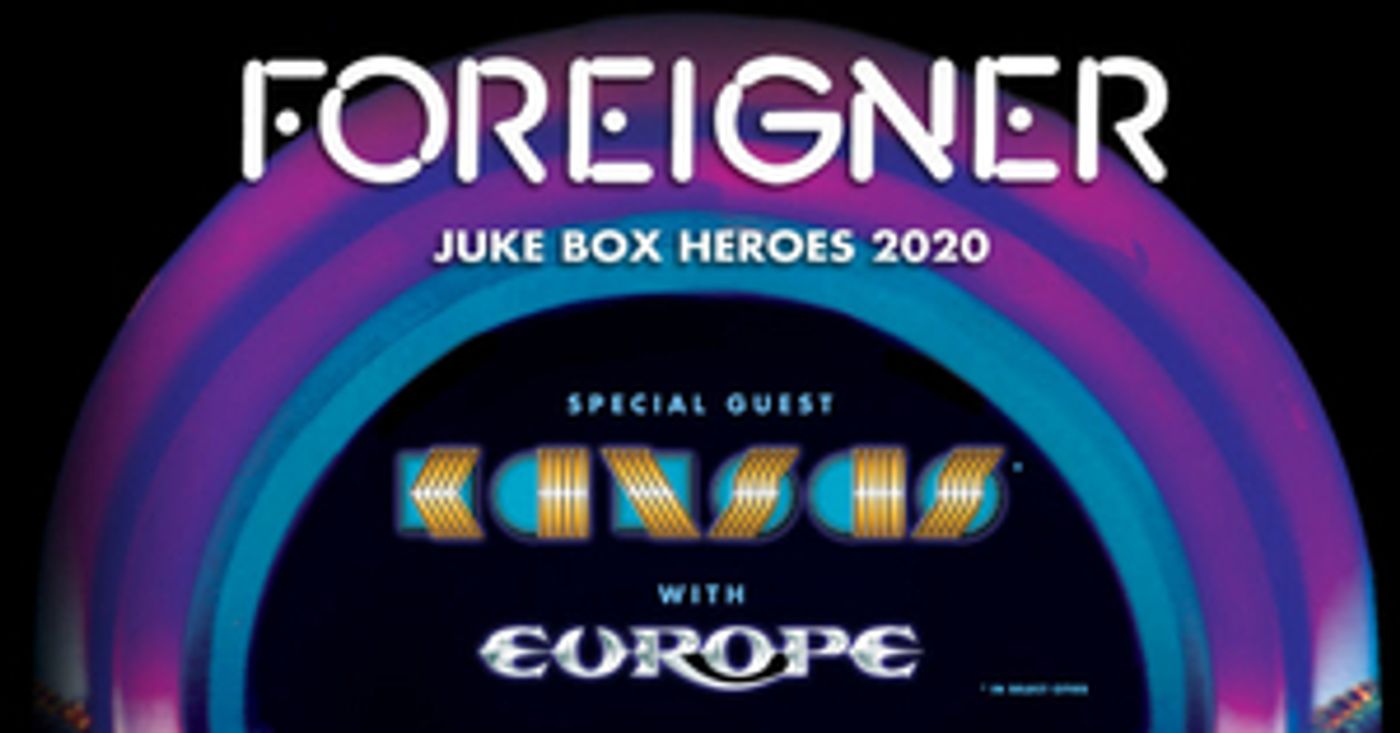 Foreigner, Special Guest Kansas, And Featuring Europe Set To Launch Juke Box Heroes 2020 Tour  Image