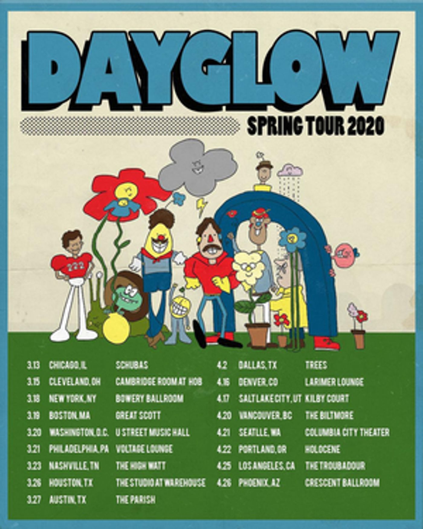 Dayglow Announces North American Spring Tour  Image