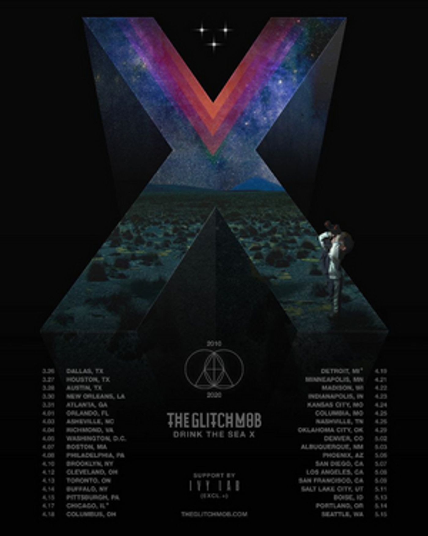 The Glitch Mob Celebrate 10 Years Of DRINK THE SEA & Announce North American Tour The Glitch Mob Celebrate 10 Years Of DRINK THE SEA & Announce North American Tour Image