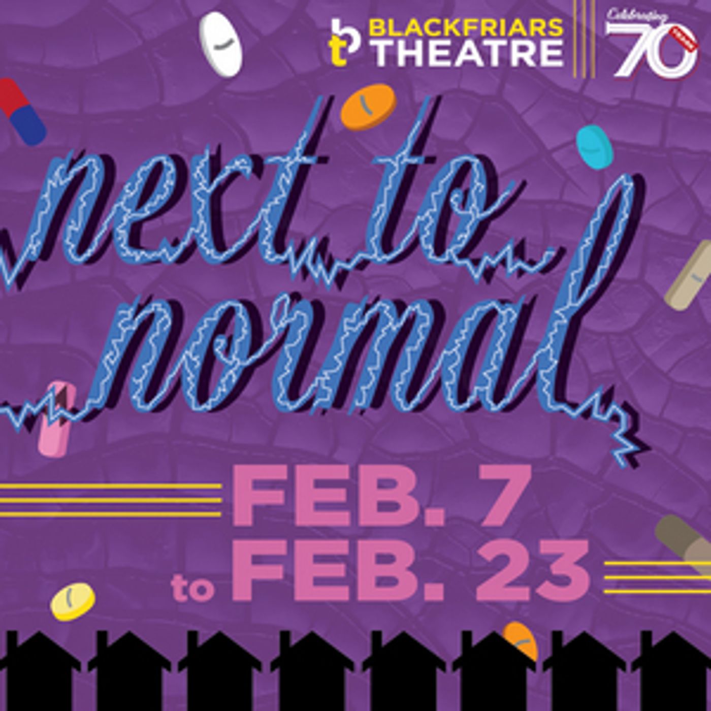 Blackfriars Theatre Continues its 70th Anniversary Season with NEXT TO NORMAL  Image