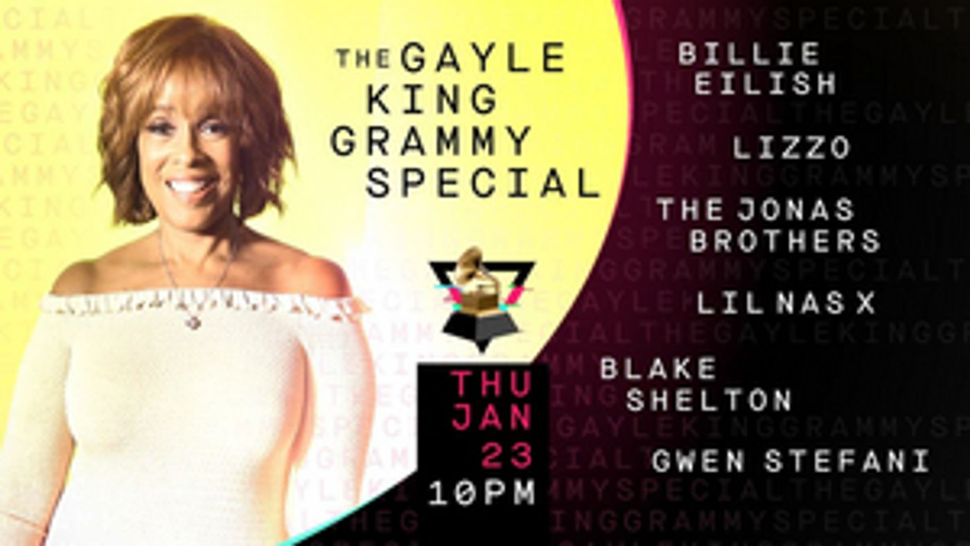 Blake Shelton, With Gwen Stefani, Joins THE GAYLE KING GRAMMY SPECIAL  Image