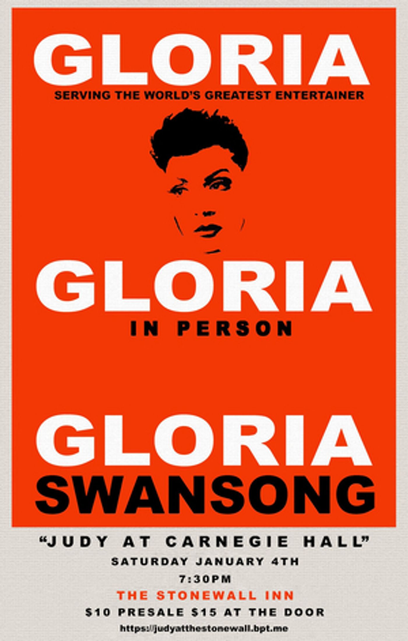 Review: Gloria Swansong is Mesmerizing in JUDY AT CARNEGIE HALL at Stonewall Inn  Image
