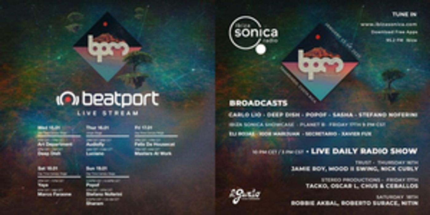 The BPM Festival: Costa Rica Will Live Stream on Beatport Live and Ibiza Sonica Radio  Image