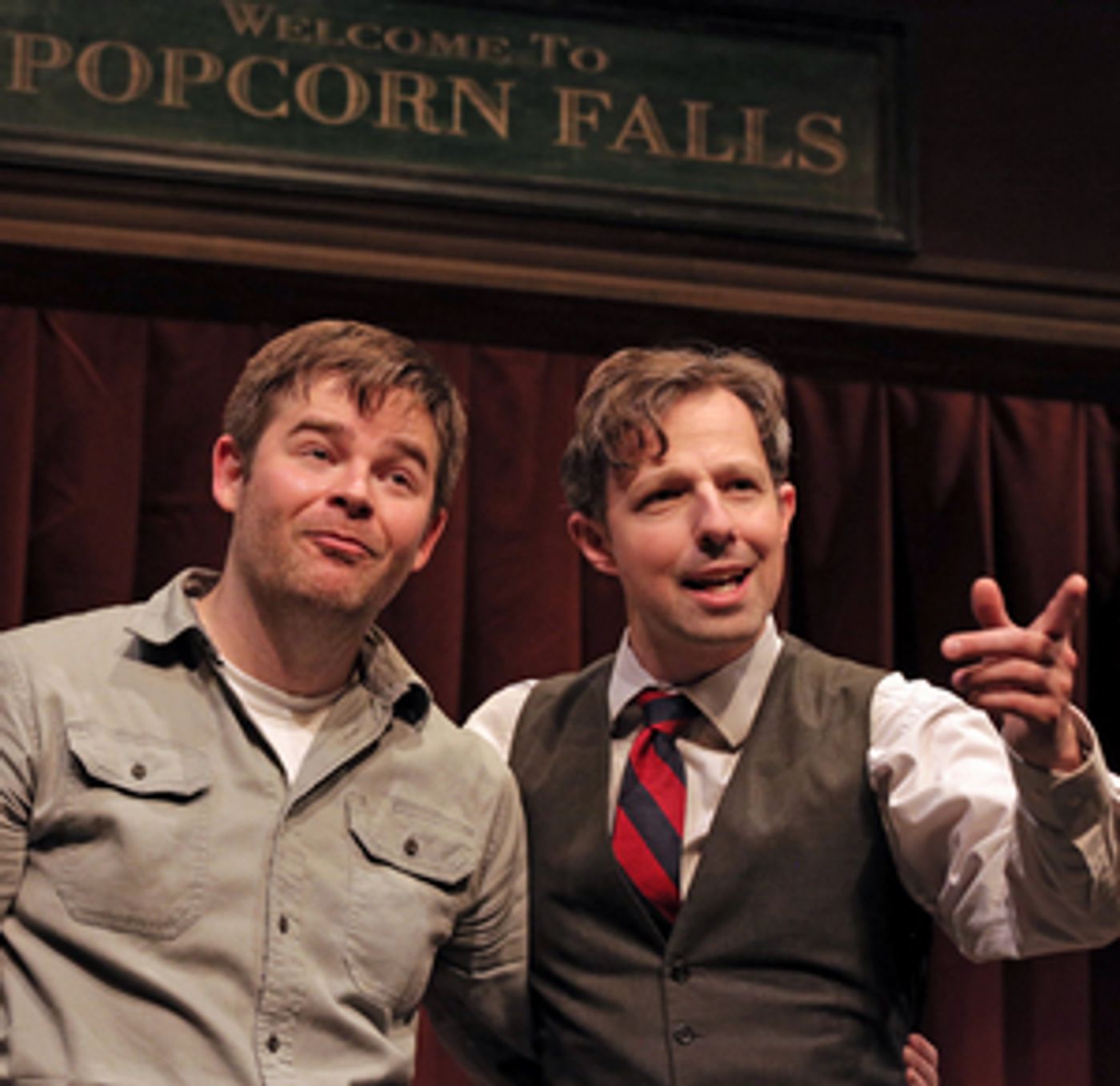 Review: The Play's the Thing: POPCORN FALLS at the Good Theater  Image